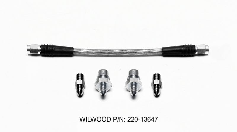 Kies-Motorsports Wilwood Wilwood Flexline Kit Rear 07-11 BMW 3 Series Main image