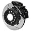 Kies-Motorsports Wilwood Wilwood Ford Mustang II Dynapro Front Brake Kit w/ 12.19in Slotted Rotor - Black