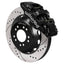 Kies-Motorsports Wilwood Wilwood Ford Mustang II Ford Aero6 Front Brake Kit w/ 14.00in Drilled & Slotted Rotor - Black