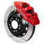 Kies-Motorsports Wilwood Wilwood Ford Mustang II Ford Aero6 Front Brake Kit w/ 14.00in Slotted Rotor - Red