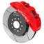 Kies-Motorsports Wilwood Wilwood Ford Mustang II Ford SX6R Front Brake Kit w/ 15.00in Slotted Rotor - Red