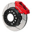 Kies-Motorsports Wilwood Wilwood Ford Mustang II Forged Dynalite Front Brake Kit w/ 11.38in Slotted Rotor - Red