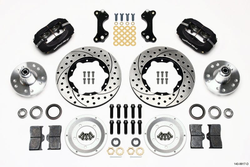 Kies-Motorsports Wilwood Wilwood Forged Dynalite Front Kit 11.00in Drilled WWE ProSpindle