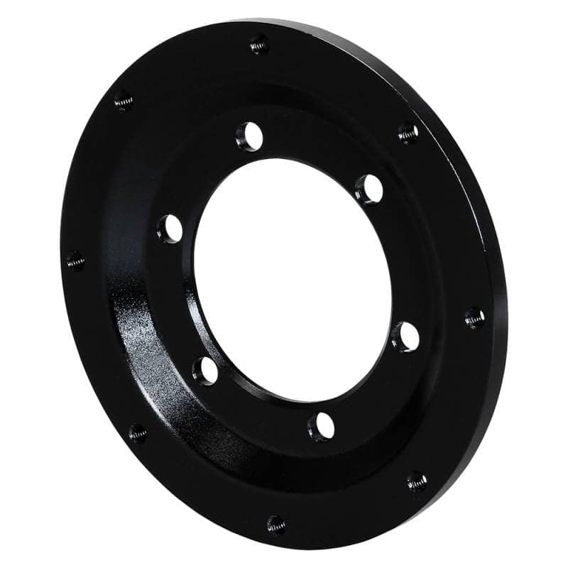 Kies-Motorsports Wilwood Wilwood Import Built Shelby CSX6000 6in x 4.25in - 8in x 7in Rear Rotor Adapter - Black - 2 Pack