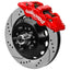 Kies-Motorsports Wilwood Wilwood kit front AERO6 impala 65-68 drum 14.00 rotor drilled red