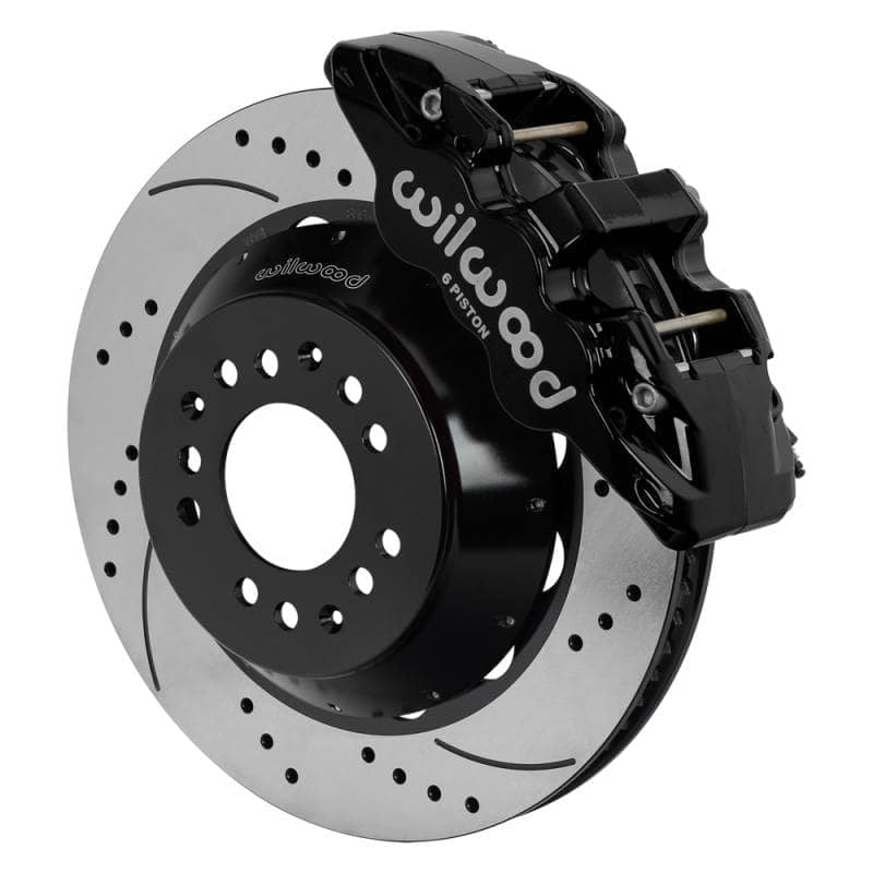Kies-Motorsports Wilwood Wilwood kit front AERO6 wwe 2IN. drop alum pro spindle 14.00 rotor SRP