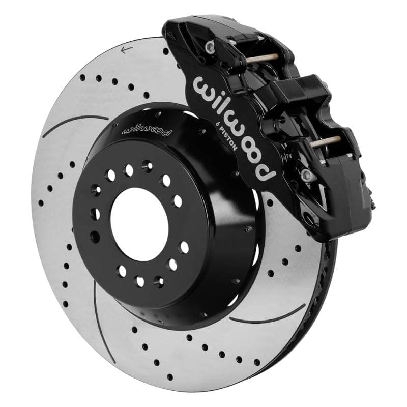 Kies-Motorsports Wilwood Wilwood kit front AERO6 wwe 2IN. drop alum pro spindle 15.00 rotor SRP