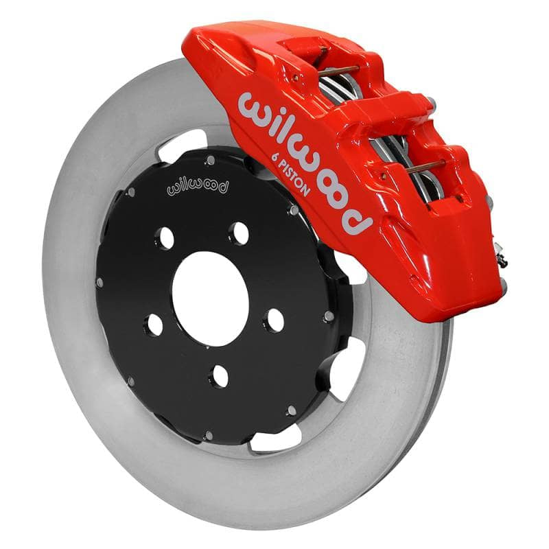 Kies-Motorsports Wilwood Wilwood kit front DP6A PT 01-10 SRT/4 03-05 12.19 rotor red