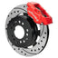 Kies-Motorsports Wilwood Wilwood kit front FDLI wwe 2IN. drop alum pro spindle 12.19 rotor SRP red