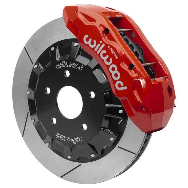 Kies-Motorsports Wilwood Wilwood kit front TX6R ram truck 1500 4X4 2013-18 16.00 rotor GT W/LINES red