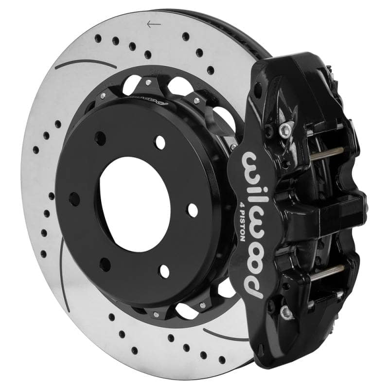 Kies-Motorsports Wilwood Wilwood kit rear DISC/DRUM AERO4 C10/K10 1963-87/K5 blazer 1969-91 6LUG 2.46 14.0 drl rd
