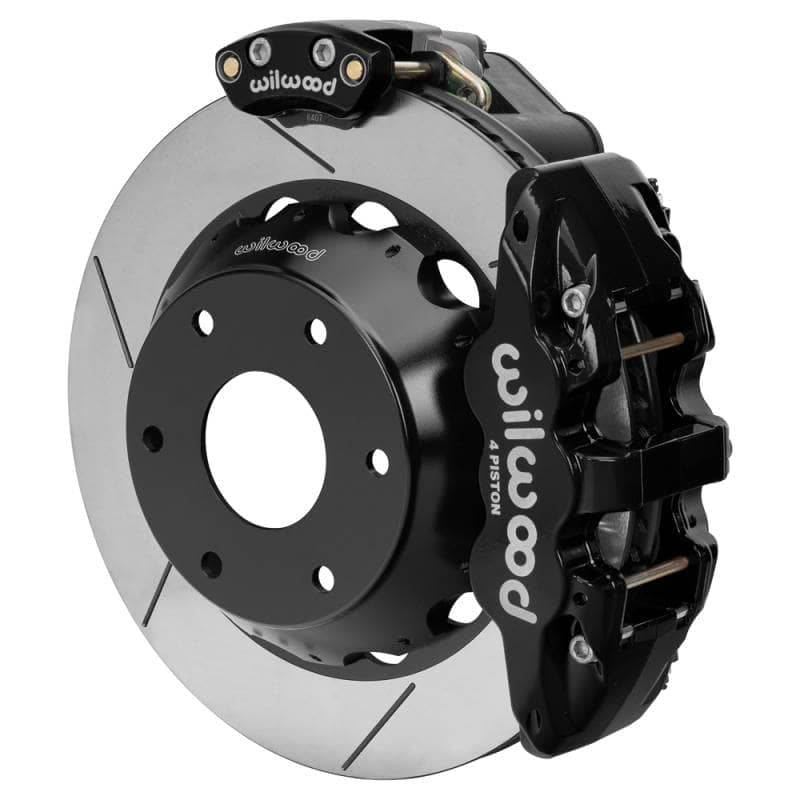 Kies-Motorsports Wilwood Wilwood kit rear EPB AERO4 big ford new style 2.50 offset 14.00 rotor GT 6 lug
