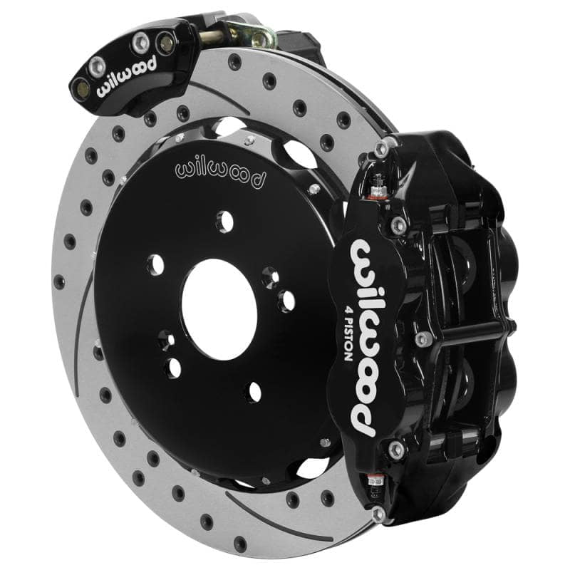 Kies-Motorsports Wilwood Wilwood kit rear EPB FNSL4R honda S2000 2000-2009 12.88X .81 rotor SRP W/LINES
