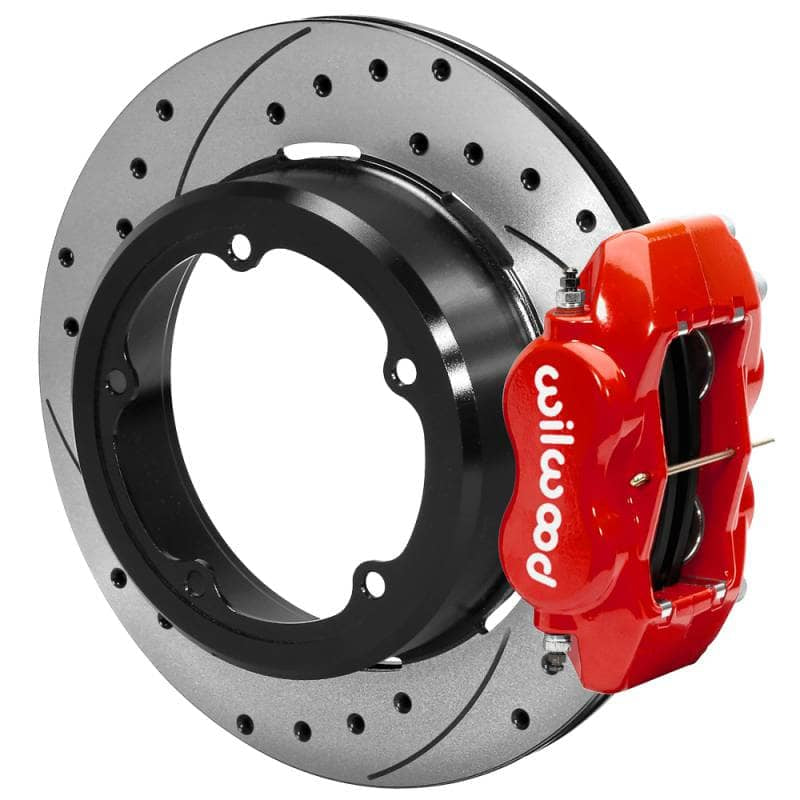 Kies-Motorsports Wilwood Wilwood kit rear FDLI DISC/DRUM strange floater 1PC SRP red powder coat