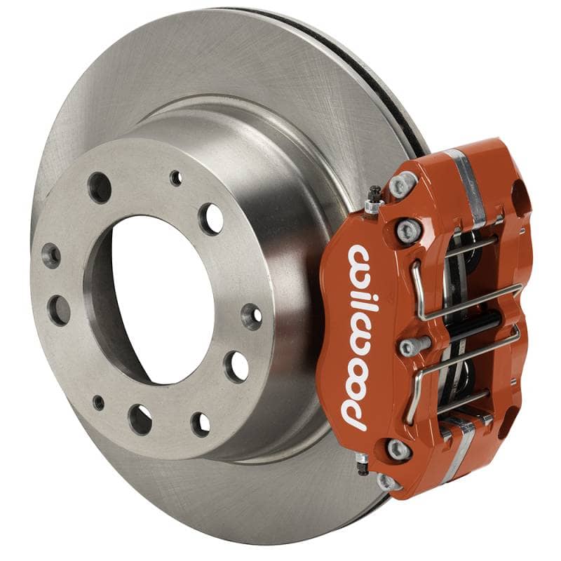 Kies-Motorsports Wilwood Wilwood kit rear NDPR PORS 911 1969-83 11.42X.80 rotor red W/LINES