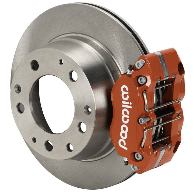 Kies-Motorsports Wilwood Wilwood kit rear NDPR PORS 911 1984-89 11.42X.95 rotor red W/LINES