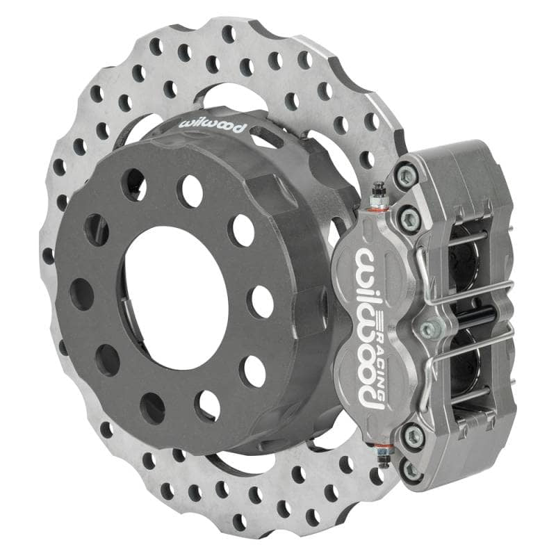 Kies-Motorsports Wilwood Wilwood Lamb/MW Dynapro SA Lug Drive Dynamic Single Rear Drag Brake Kit - 2.81 Offset/.68 Stud
