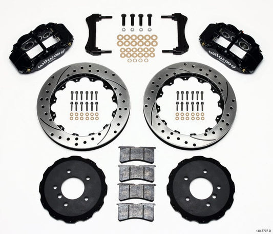 Kies-Motorsports Wilwood Wilwood Narrow Superlite 6R Front Hat Kit 13.06in Drilled E36 BMW M3