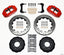 Kies-Motorsports Wilwood Wilwood Narrow Superlite 6R Front Hat Kit 13.06in Drilled Red E36 BMW M3