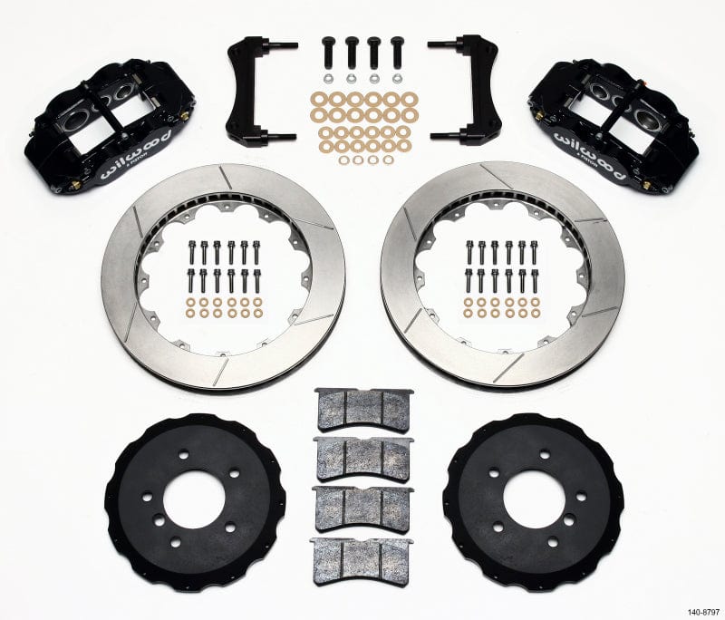 Kies-Motorsports Wilwood Wilwood Narrow Superlite 6R Front Hat Kit 13.06in E36 BMW M3