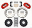 Kies-Motorsports Wilwood Wilwood Narrow Superlite 6R Front Hat Kit 13.06in Red E36 BMW M3