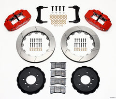 Kies-Motorsports Wilwood Wilwood Narrow Superlite 6R Front Hat Kit 13.06in Red E36 BMW M3