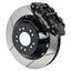 Kies-Motorsports Wilwood Wilwood Narrow Superlite 6R Front Kit 14.00in Slotted Rotors - Black