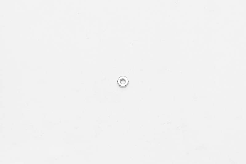 Kies-Motorsports Wilwood Wilwood nut 10-32 hex jam clear zinc
