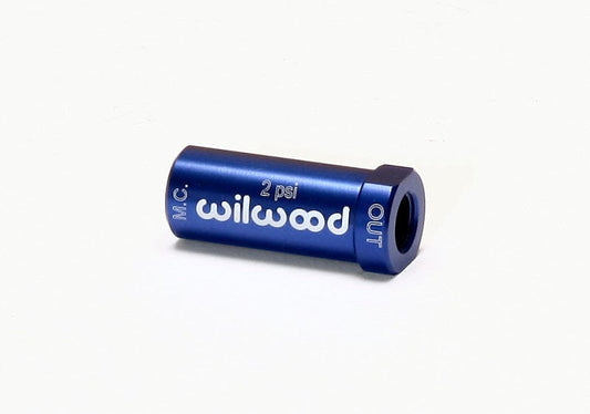 Kies-Motorsports Wilwood Wilwood Residual Pressure Valve - New Style - 2# / Blue
