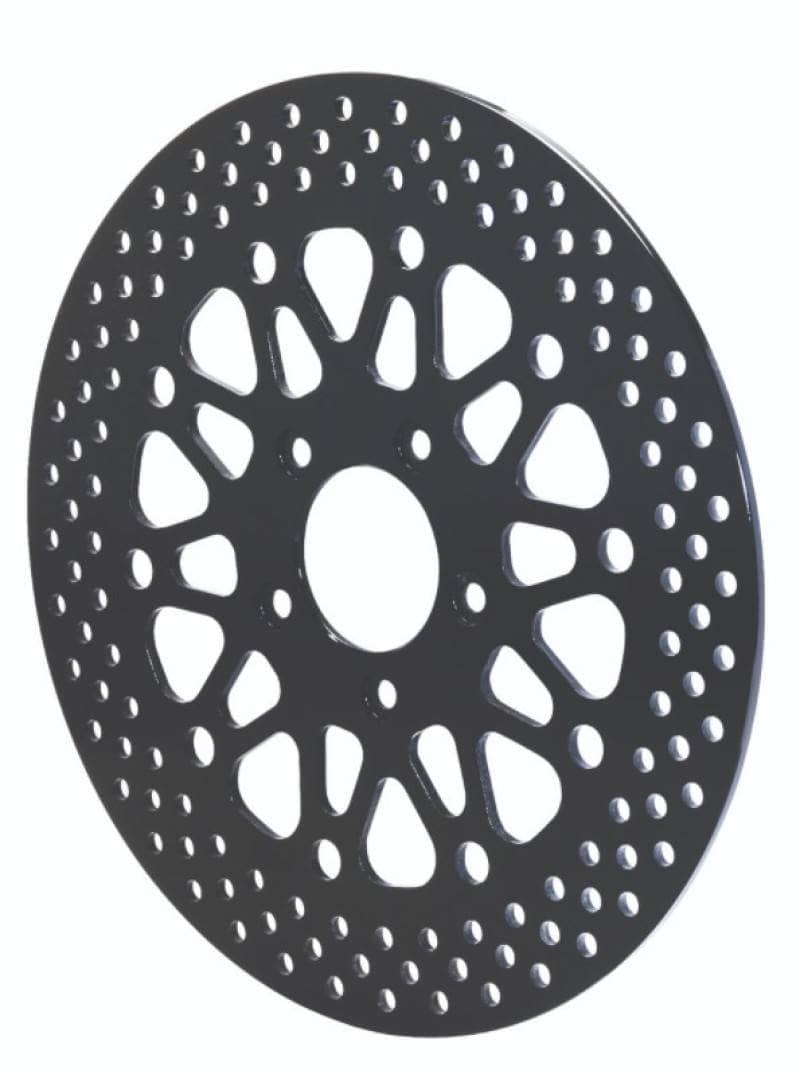 Kies-Motorsports Wilwood Wilwood Rotor-Rear-Harley-Davidson Motorcycle 2000-07 Black Finish 11.50 x .196 - 5 on 3.25in