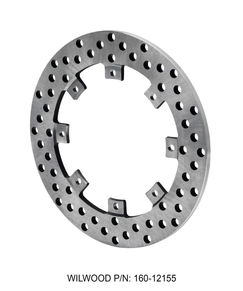Wilwood Rotor-Steel-Front Drag-Drilled 11.75 x .350 - 8 on 7.00in