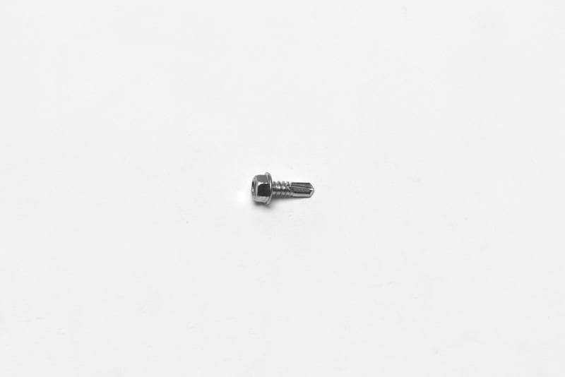 Kies-Motorsports Wilwood Wilwood screw 1/4-14 (#14)X.75 LG drill PT. #3 3/8HEX washer head self drill steel zinc