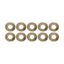 Kies-Motorsports Wilwood Wilwood Shim Kit .391 ID x .875 OD x .016 - Carbon (Pack of 10)