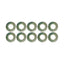 Kies-Motorsports Wilwood Wilwood Shim Kit .562 ID x 1.121 OD x .029 - Carbon (Pack of 10)