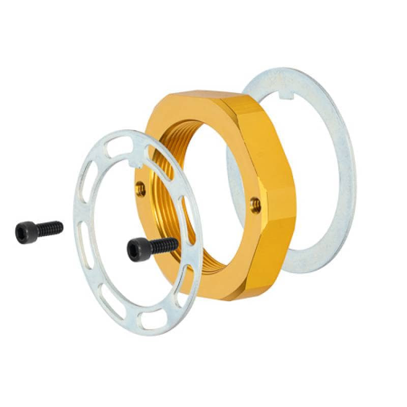 Kies-Motorsports Wilwood Wilwood Spindle Nut W5 Self Locking Assembly - Gold