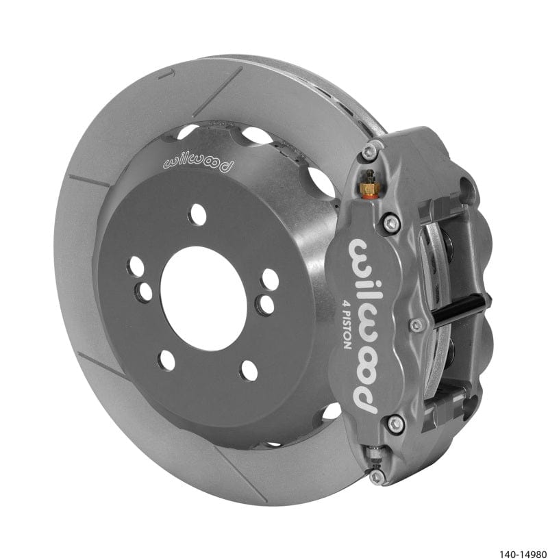 Kies-Motorsports Wilwood Wilwood Superlite 4R/ST Rear 12.88in Road Race Kit - Gray Hard Anodize 00-06 BMW M3 (E46)