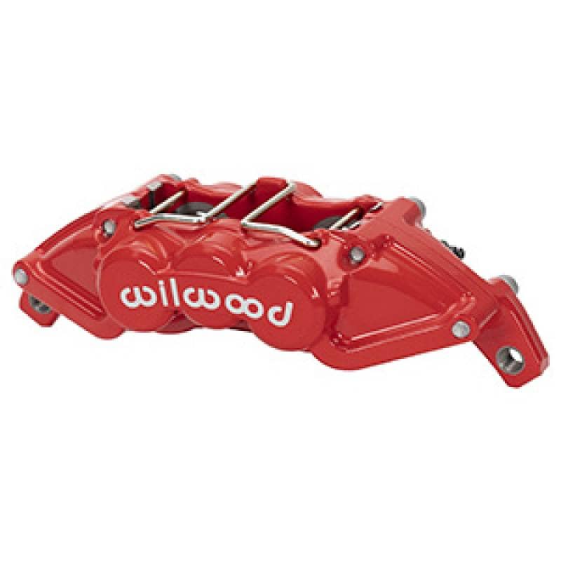 Kies-Motorsports Wilwood Wilwood Universal UTV4 Caliper 1.12/1.12in Pistons 25in Rotor - Red