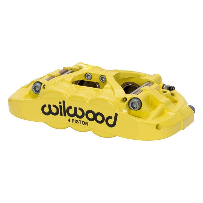 Kies-Motorsports Wilwood Wilwood XRS4R 1.38/1.38 .950 Rotor Caliper - Yellow