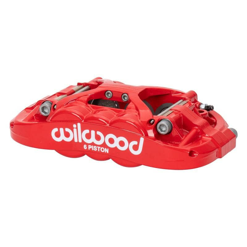 Kies-Motorsports Wilwood Wilwood XRS6R 1.38/1.12/1.12 1.10 Rotor R/H Caliper - Red