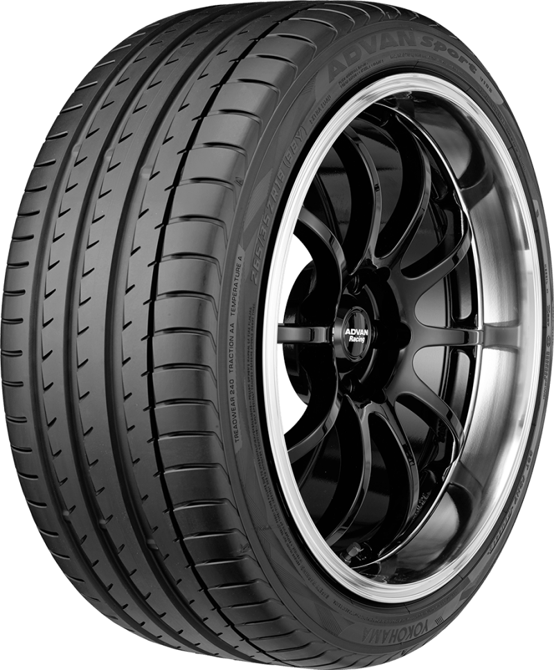 Yokohama Advan Sport V105 Tire - 285/40ZR19 103Y – Kies Motorsports