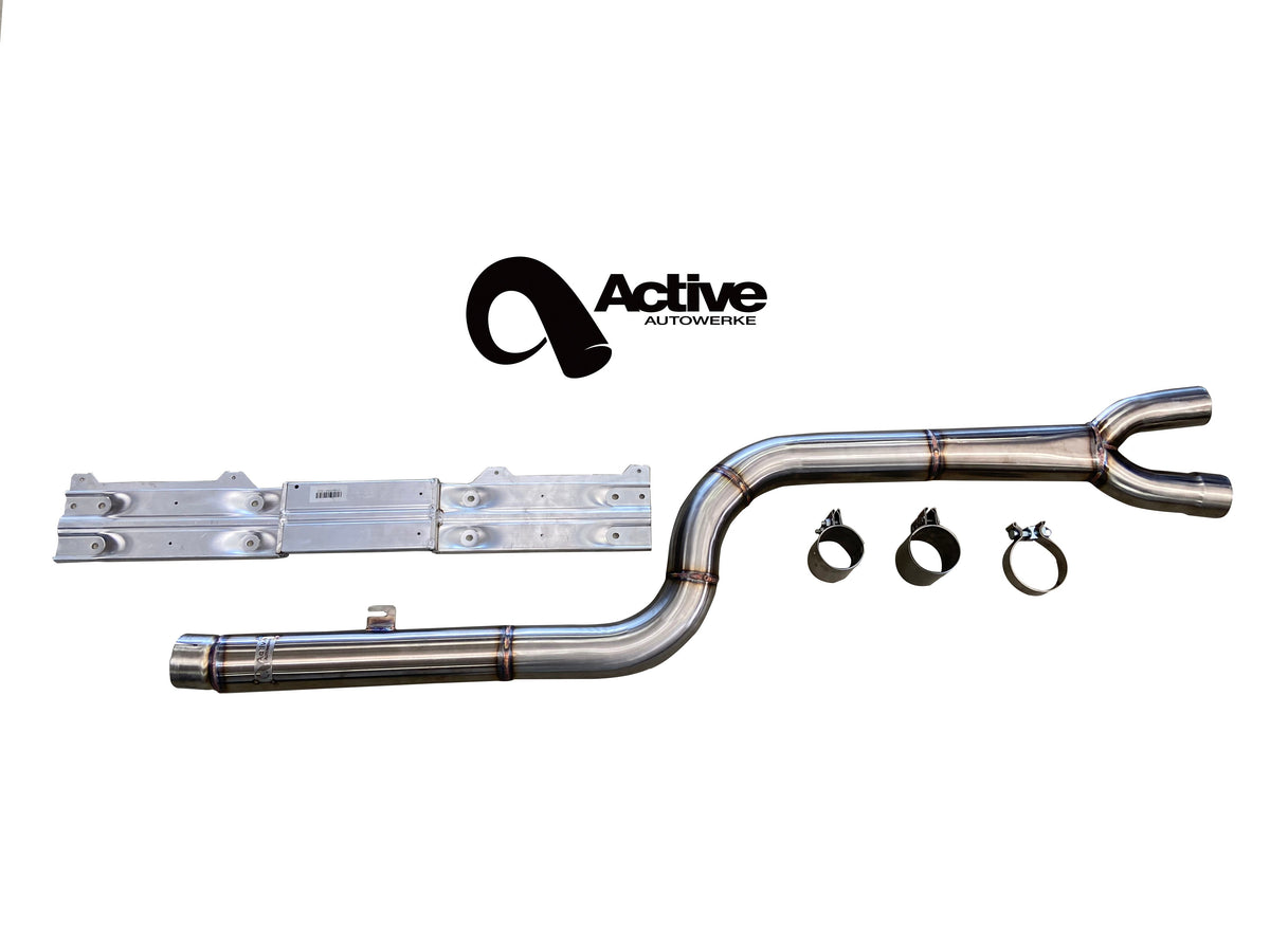 G2X M340i M440i MidPipe w Active brace Main image