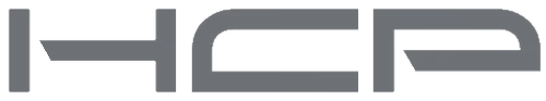Gray 'I-HCP' logo on a white background