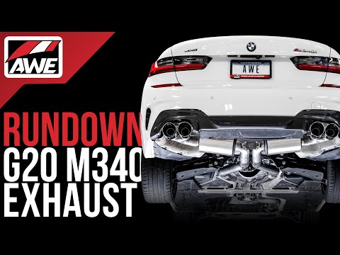 AWE EXHAUST SUITE FOR THE BMW G2X M340I / M440I - Track Edition