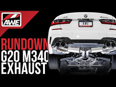 AWE EXHAUST SUITE FOR THE BMW G2X M340I / M440I