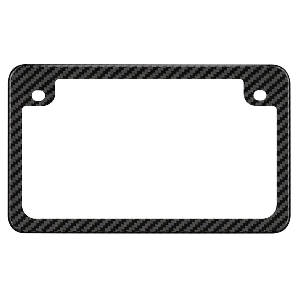 Carbon Fiber Motorcycle License Plate Frame