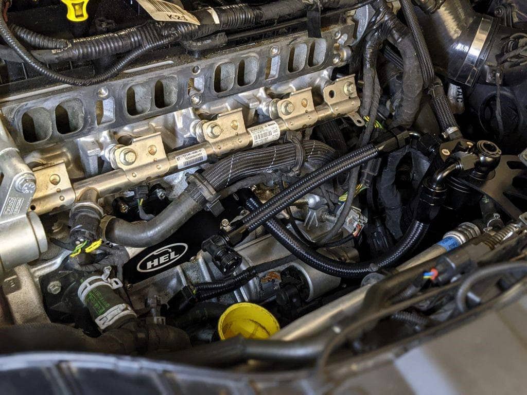 HEL Direct Fit Dual Oil Catch Can Kit for Ford Focus MK3 RS (2016-17)