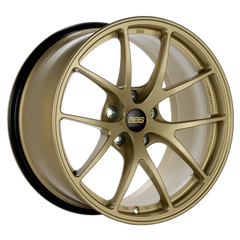 BBS RI-A 18x8.5 5x114.3 ET35 Gold Wheel -82mm PFS/Clip Required